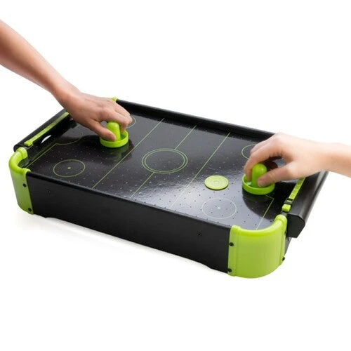 The Source Neon Air Hockey Table Mini Game Set for Kids, 2 Paddles, 2 Pucks - The Source - Image 9