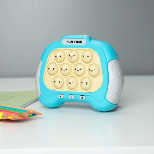 The Source Push Popper Game Blue Electronic Skill Game for Kids and Adults