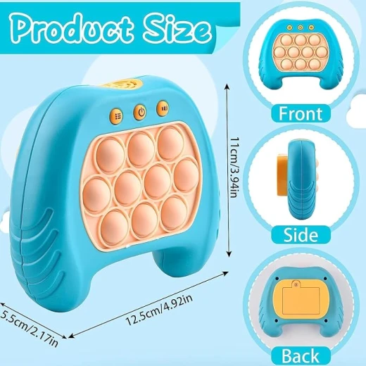 The Source Push Popper Game Blue Electronic Skill Game for Kids and Adults - The Source - Image 7