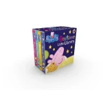 Peppa Pig Bedtime Little Library, 4 Board Books, Relaxing Stories for Kids