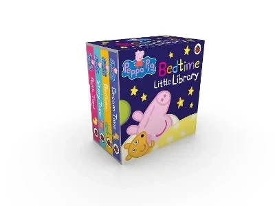 Peppa Pig Bedtime Little Library, 4 Board Books, Relaxing Stories for Kids Peppa Pig Bedtime Little Library, 4 Board Books, Relaxing Stories for Kids