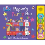 Peppa Pig Party Bus Children's Book, Colorful Adventure Story, Fun Games - Peppa Pig