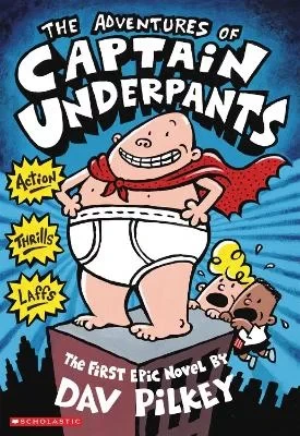 Scholastic Book The Adventures of Captain Underpants Series Featuring 2 Mischievous Kids Turning Headteacher into Superhero Action Packed Adventures for Children Scholastic Book The Adventures of Captain Underpants Series Featuring 2 Mischievous Kids Turning Headteacher into Superhero Action Packed Adventures for Children