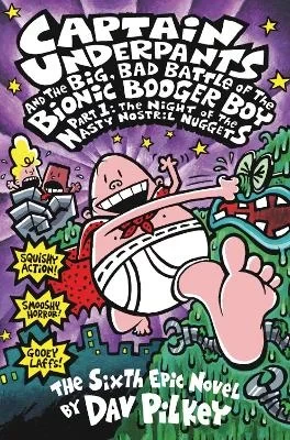 Captain Underpants Book Series: The Big, Bad Battle of the Bionic Booger Boy Part 1, Fun Reading Adventure - Image 2