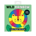 Wild Rainbow Color Magic Bath Book for Babies, Waterproof, 1 Count
