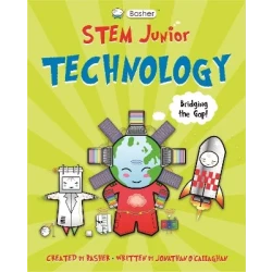 Basher STEM Junior Technology Book Educational for Kids, Devices and Software