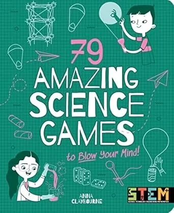 كتاب 79 لعبة علمية مذهلة للأطفال: تجارب تفاعلية ممتعة لتفجير العقول! يتضمن 79 نشاطًا ممتعًا لتعزيز الفضول والتفكير العلمي للباحثين الصغار - Image 2