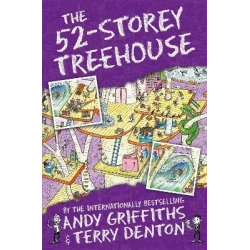 Andy Griffiths' The 52 Storey Treehouse Book: Hilarious Children's Adventure with Wild Inventions, Silly Mishaps, and Nonstop Chaotic Fun, Perfect for Young Readers Aged 7-10