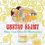 Gustav Klimt Art Coloring Book, Detailed Illustrations, Relaxing Creative Activity