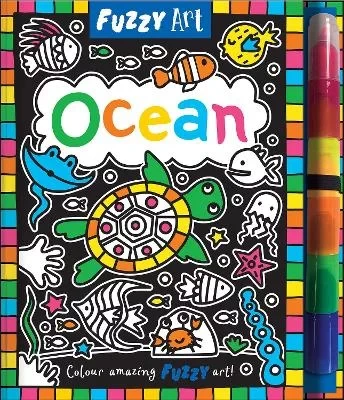 Fuzzy Art Ocean Children's Activity Book Soft Touch and Marine Scenes Fuzzy Art Ocean Children's Activity Book Soft Touch and Marine Scenes