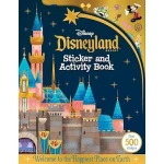 Disneyland Parks Activity Book Sticker Book for Kids, Reusable Stickers, Fun Games
