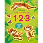 First Sticker Book 123 Counting Numbers for Preschoolers, Reusable Stickers