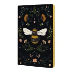 Jade Mosinski Bee Soft Touch Journal, Bee Artwork, Premium Notebook, for Writing and Sketching - Jade mosinski