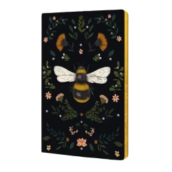 Jade Mosinski Bee Soft Touch Journal, Bee Artwork, Premium Notebook, for Writing and Sketching