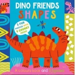 Puzzle Play Dino Friends Shapes Book Educational Toy for Toddlers
