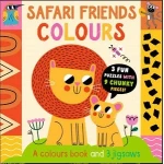 Puzzle Play: Safari Friends Colours Educational Book for Toddlers Ages 2-4. Interactive Colour Learning with Safari Animal Puzzles and Activities. Perfect Gift!