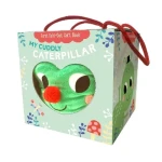Fold Out Soft Book Caterpillar: Sensory Cloth Book for Babies and Toddlers, Featuring Soft Textures and Fold Out Pages