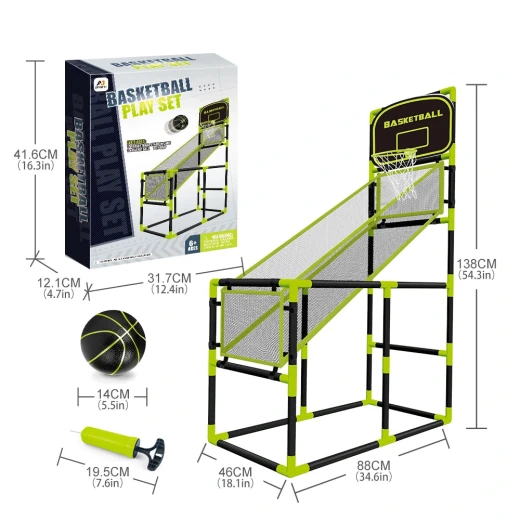 طقم أوجي سبورت الرياضي 3 في 1 للأطفال: كرة سلة وكرة قدم وهوكي صغير، مجموعة لعب داخلية/خارجية، يشجع النشاط البدني، رائع للأعمار من 3 سنوات فما فوق - أوجي سبورت - Image 2