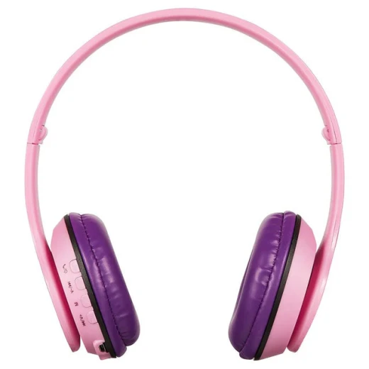 Disney Kids Bluetooth Headphones Princess Pink Over Ear 3+ Years - Disney - Image 4