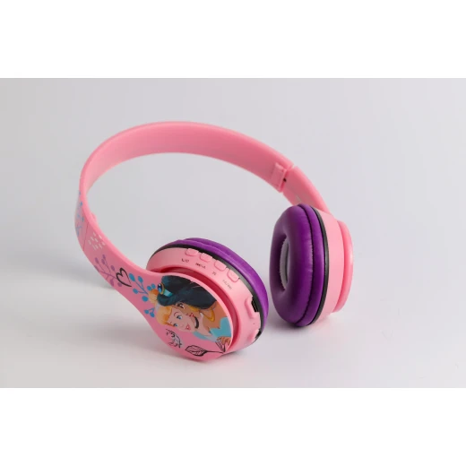 Disney Kids Bluetooth Headphones Princess Pink Over Ear 3+ Years - Disney - Image 6