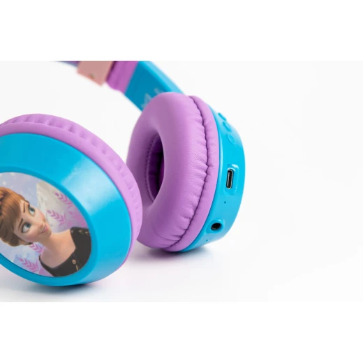 Disney Frozen II Kids Bluetooth Headphones, Safe Sound, Built-in Mic, 3+ Years - Disney - Image 6