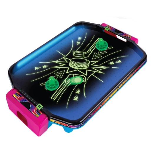 Ambassador Electronic Arcade Air Hockey Table Hyper Neon Series for Kids and Family - Ambassador - Image 3