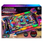 Ambassador Electronic Arcade Pinball Hyper Neon Series Game for Kids and Adults - Ambassador