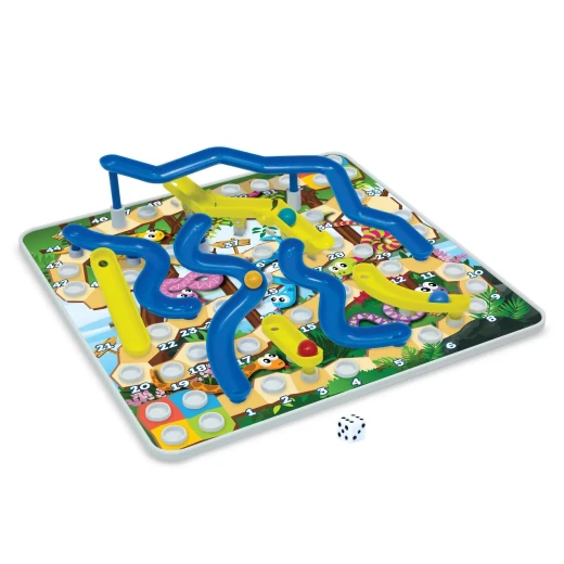 Ambassador 3D Snakes and Ladders Game Interactive Board for Kids and Families - Ambassador - Image 3