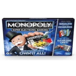 Monopoly Super Electronic Banking Board Game Family Strategy Fun