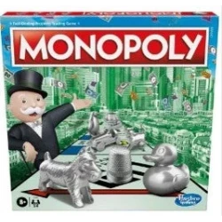 Monopoly Classic Refresh Board Game Family Fun Strategy for 2 to 6 Players