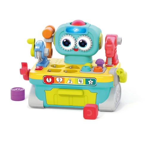 9-in-1 Robot Workbench Toy Set with Electric Drill, Educational Play - Image 2