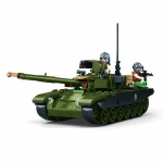 دبابة القتال الرئيسية ARMY IFR T90AS 318 قطعة نموذج مفصل تصميم واقعي لعبة قابلة للتجميع مركبة عسكرية بمقياس 1:35 للعرض واللعب فكرة هدية مثالية - جيش اى اف ار