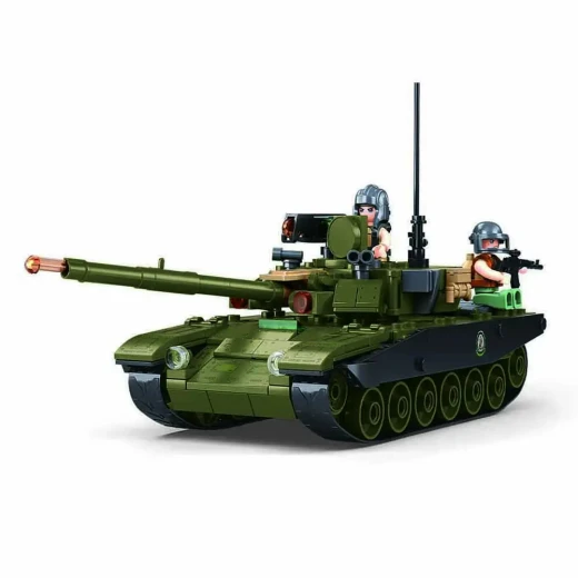 دبابة القتال الرئيسية ARMY IFR T90AS 318 قطعة نموذج مفصل تصميم واقعي لعبة قابلة للتجميع مركبة عسكرية بمقياس 1:35 للعرض واللعب فكرة هدية مثالية - جيش اى اف ار - Image 2