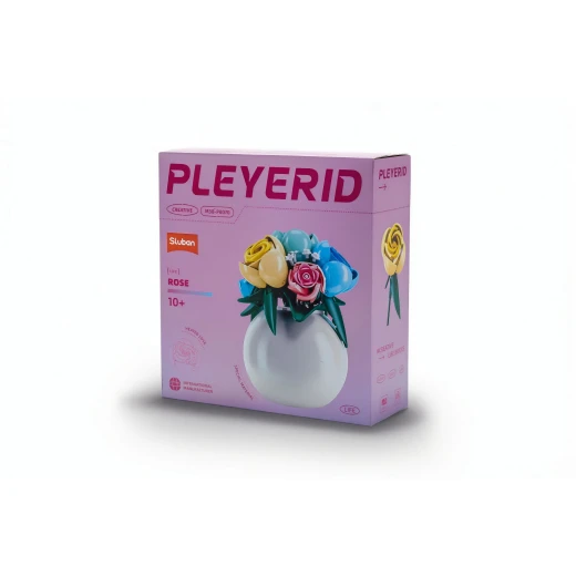 PLEYERID Roses 313 Pcs Artificial Flowers for Home Decor Wedding Party - Pleyerid - Image 2
