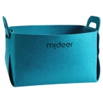 Mideer Toy Storage Bag Blue Designed for Ages 3+ Durable and Spacious Organizer Perfect for Children's Toys Featuring a Convenient Handle for Easy Transport 1 Bag Included - MIDEER
