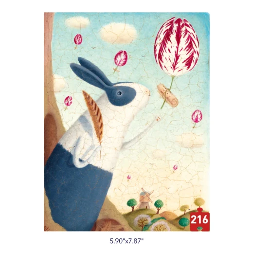 Mideer Pocket Series Puzzle: Messenger of Spring - 216 Pieces - Age 8+ - MIDEER - Image 5