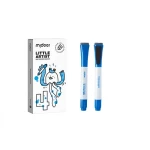Mideer Little Artist Whiteboard Marker Blue for Kids Age 3+ Non Toxic Washable 1 Count Fine Tip for Creative Drawing and Learning - MIDEER