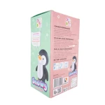 PUGS AT PLAY Talking SNOWY Penguin Plush Toy 9 Inch Interactive Repeating Voice, Perfect for Kids 3+ Years Old, Soft and Cuddly Companion for Endless Fun, Batteries Not Included - Pugs at play