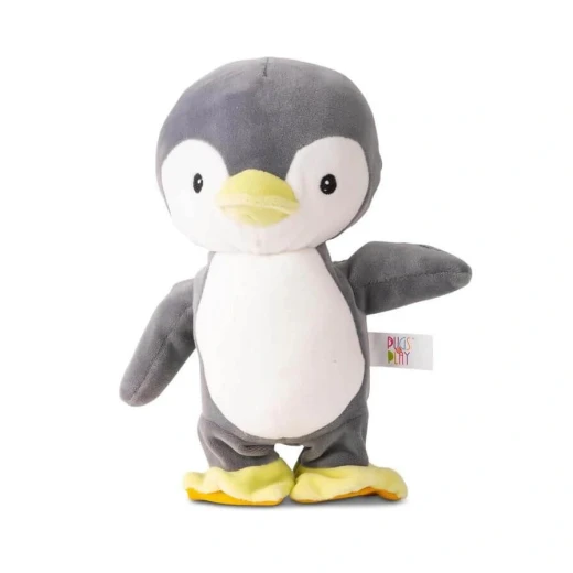 PUGS AT PLAY Talking SNOWY Penguin Plush Toy 9 Inch Interactive Repeating Voice, Perfect for Kids 3+ Years Old, Soft and Cuddly Companion for Endless Fun, Batteries Not Included - Pugs at play - Image 3
