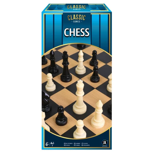 Ambassador Classic Chess Set Foldable Board for Beginners and Advanced Players - Ambassador - Image 2