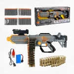 Blaze Storm Soft Bullet Gun Toy Set, 40 Foam Bullets, 30 Shells, 7.4V Battery - Blaze Storm