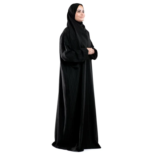 Urban Rugs Midnight Islamic Prayer Wear One Piece Full Coverage Soft Crochée Fabric for Women Urban Rugs Midnight Islamic Prayer Wear One Piece Full Coverage Soft Crochée Fabric for Women