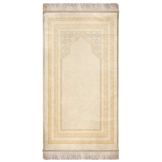 Urban Rugs Jordan Tulle be Telli Medical Prayer Mat High-Density Foam Chenille Fabric 130x70 cm