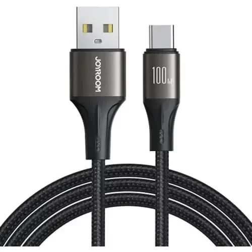 Joyroom S A25 Fast Data Type C Cable 1.2 Meter Black Charging and Data Transfer Joyroom S A25 Fast Data Type C Cable 1.2 Meter Black Charging and Data Transfer