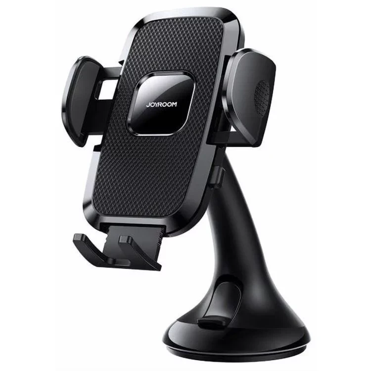 Joyroom Universal Car Phone Holder Mechanical Arm Black JR ZS259 for Smartphones Up to 7 Inches 360 Degree Rotation Secure Grip Easy Installation Stable and Durable - Joyroom