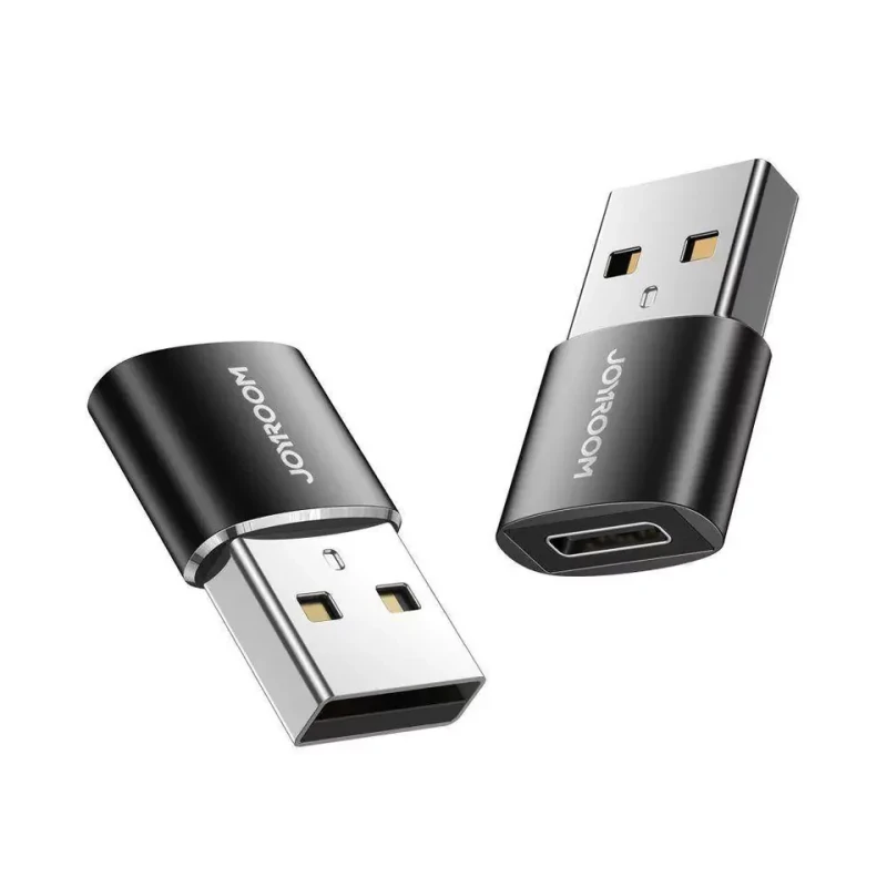 Joyroom S H152 USB Type C to USB 2.0 Adapter Black 5Gbps Data Transfer - Joyroom