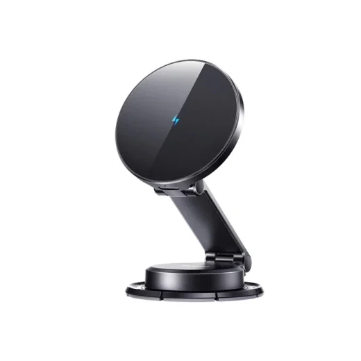 Joyroom Foldable Magnetic Wireless Car Charger Holder 15W Fast Charging Phone Mount with Strong Magnetic Alignment 360 Degree Rotation Adjustable Metal Dashboard Stand for Smartphones Joyroom Foldable Magnetic Wireless Car Charger Holder 15W Fast Charging Phone Mount with Strong Magnetic Alignment 360 Degree Rotation Adjustable Metal Dashboard Stand for Smartphones