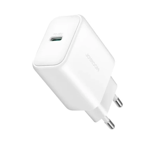 Joyroom JR-TCF24 30W USB-C Wall Charger, Fast Charging, White, with USB-C Cable - Joyroom - Image 3