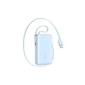 بنك طاقة جوي روم JR PR2L 10000 مللي أمبير في الساعة 35 واط مع كابل USB C مدمج أزرق بنك طاقة جوي روم JR PR2L 10000 مللي أمبير في الساعة 35 واط مع كابل USB C مدمج أزرق