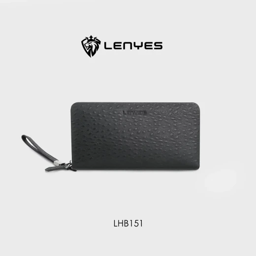 لينيس LHB1501 حامل بطاقات جلدي أسود نحيف للمحفظة للرجال والنساء لينيس LHB1501 حامل بطاقات جلدي أسود نحيف للمحفظة للرجال والنساء